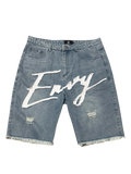 Envy Jorts Blue And White