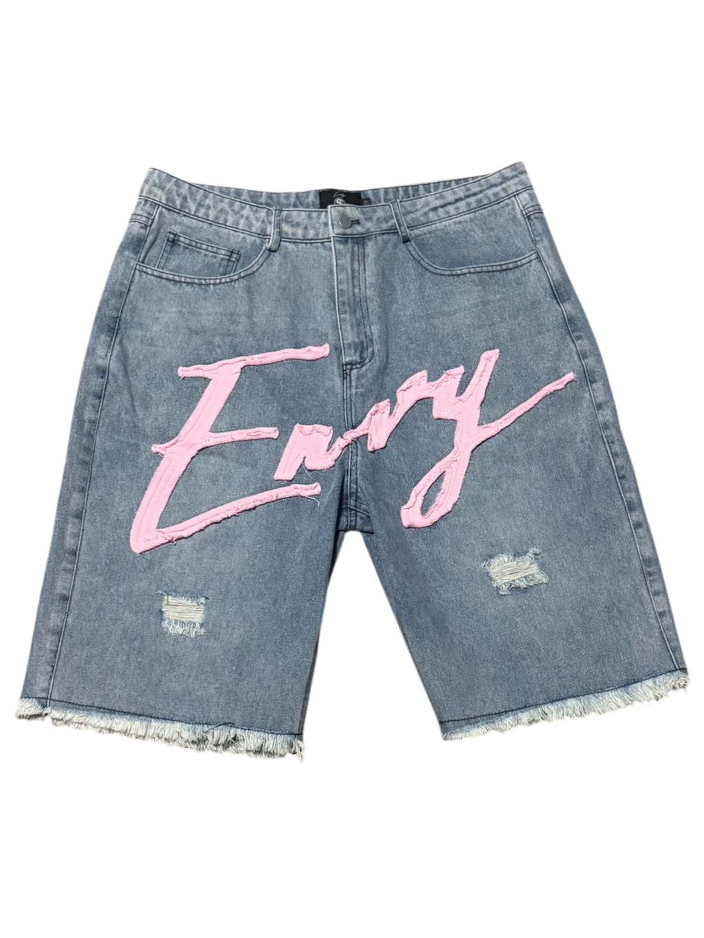 Envy Jorts Blue and Pink