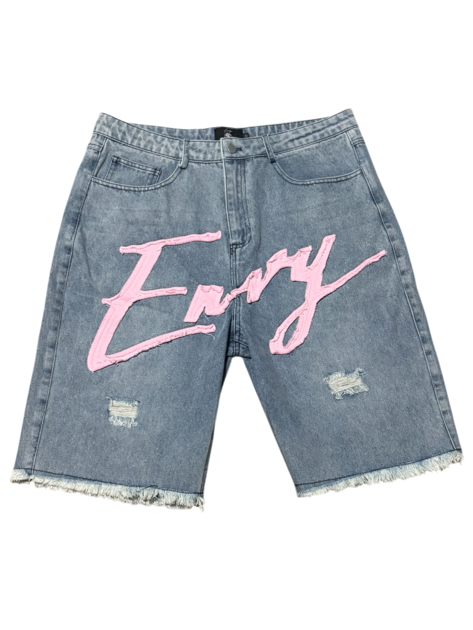 Envy Jorts Blue and Pink