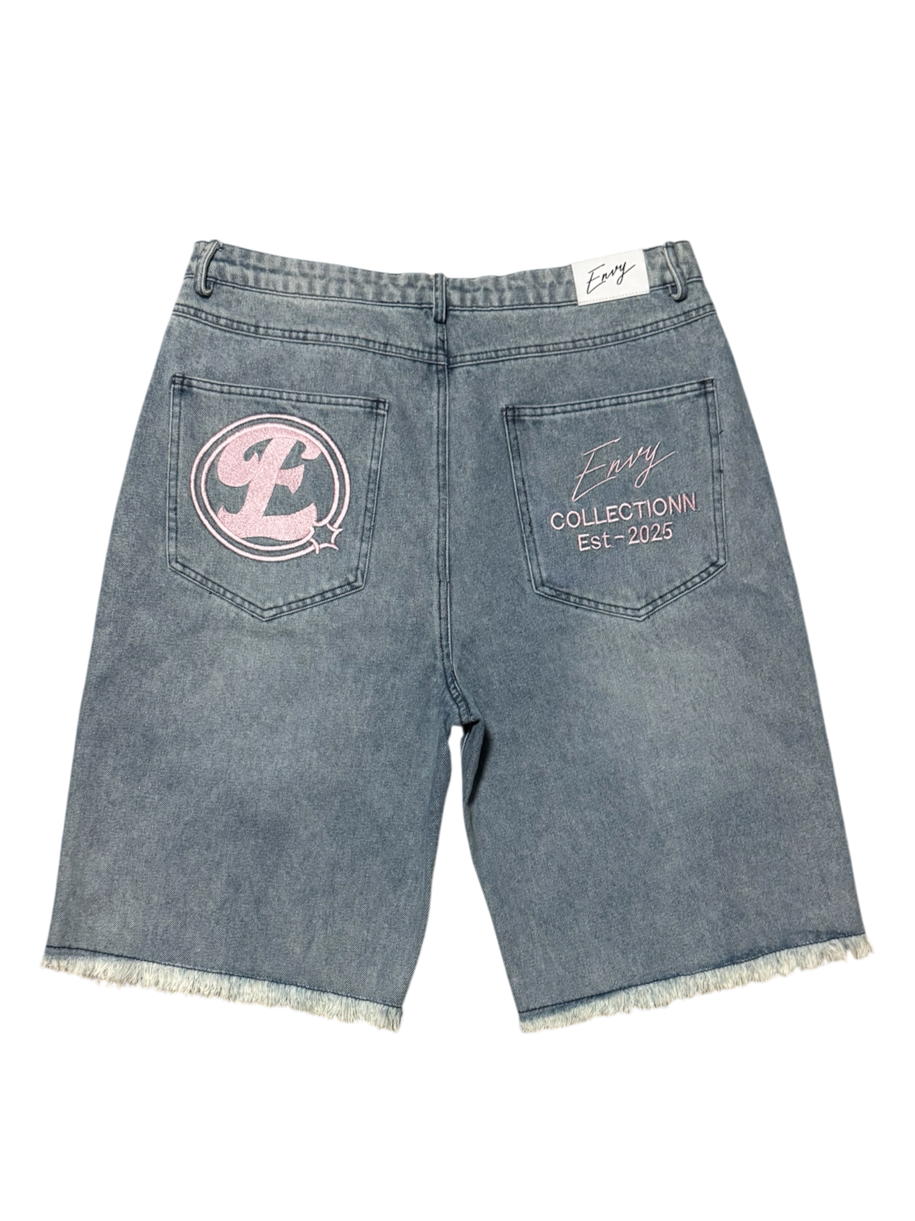 Envy Jorts Blue and Pink