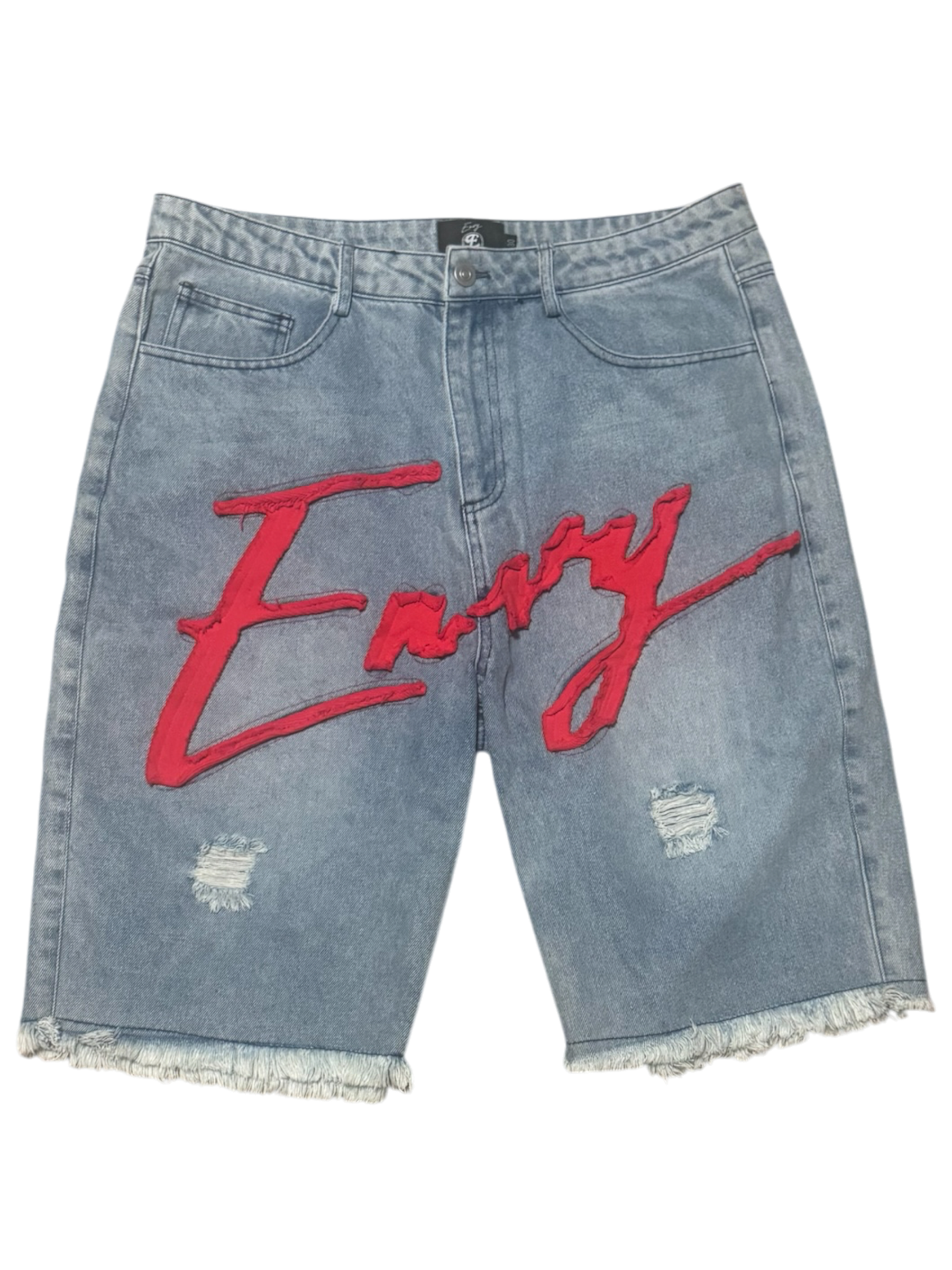 Envy Jorts Blue And Red